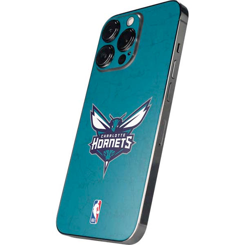 NBA Charlotte Hornets Distressed iPhone 16 Pro Skin